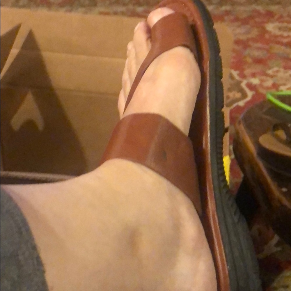 Brown sandal